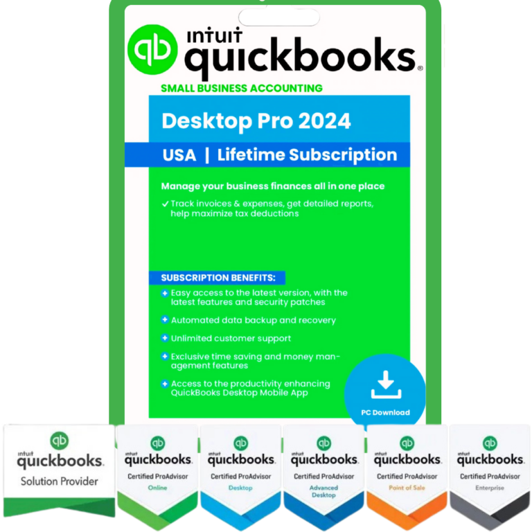 QBO Desktop Pro 2023 Lifetime Activation